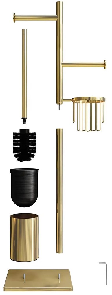 Álló WC papír tartó 332872 Gold