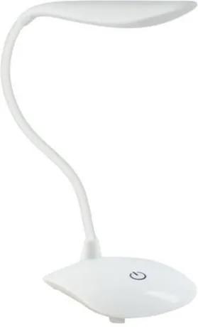 Állítható, akkumulátoros asztali lámpa, 18 LED, fehér (5016)