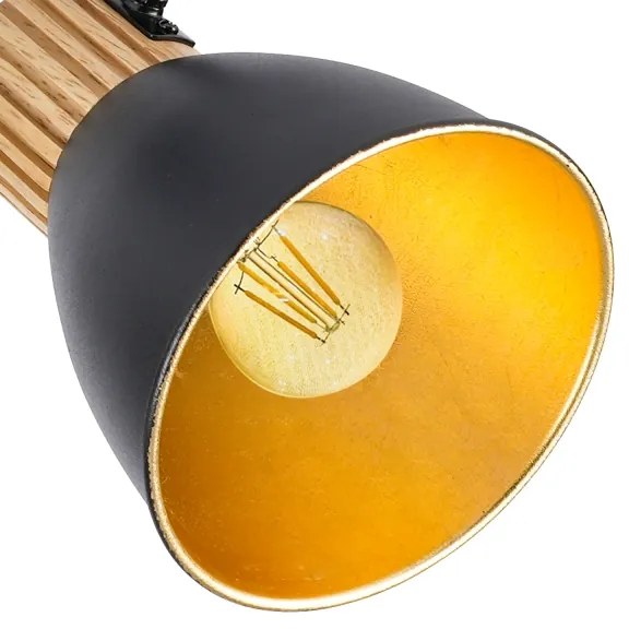 Brilagi - Spotlámpa ODENSE 4xE14/10W/230V fa/fekete