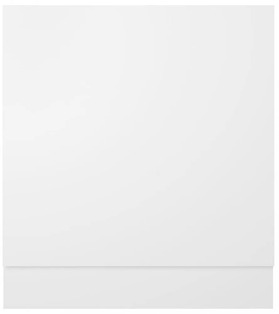 “Lyon” fehér szerelt fa mosogatógép-panel 59,5 x 3 x 67 cm