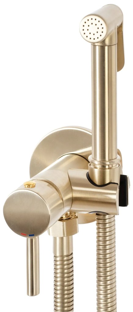 Bidé csap Lungo  Loop Gold Brush