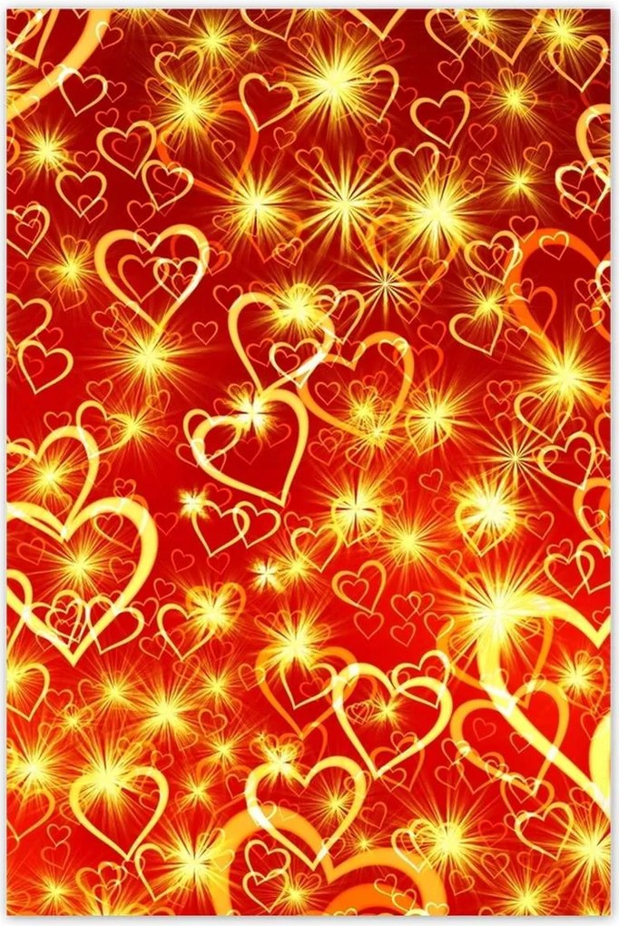 Poszterek 80x120 Nőnap Ajándék Love