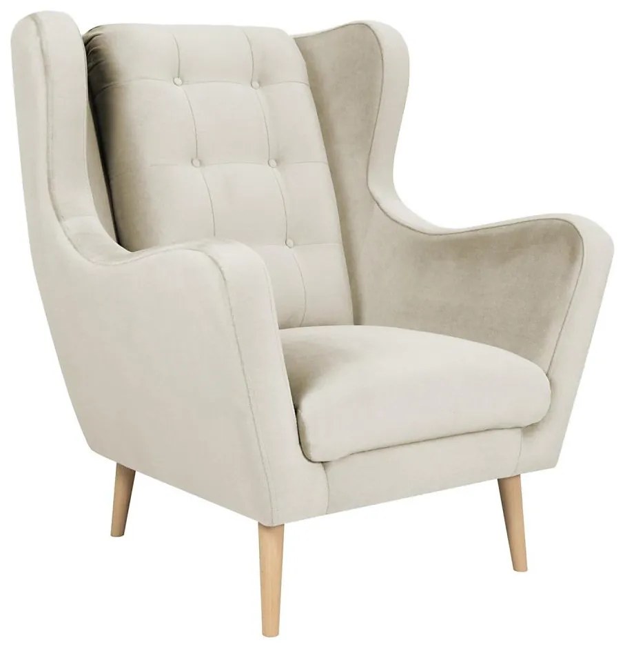 OMI XXL krémszínű fotel