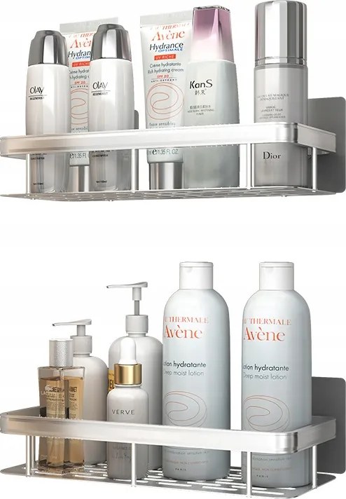 2DB Fürdőszobai Polc Akasztós Zuhany Loft