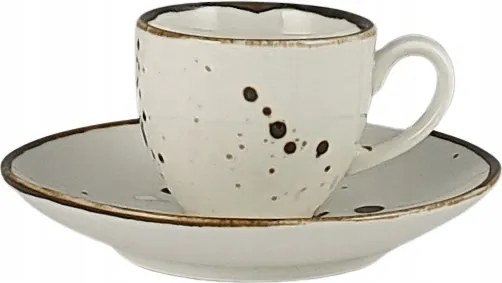 Cottage Cream Eszpresszó Csésze 80 ml krémszínű Alumínium Bogucice