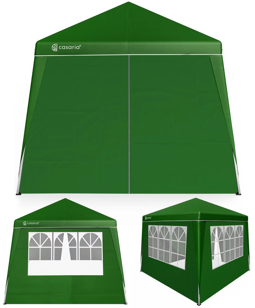Deuba Capri kerti pavilon 3x3 m - 4 oldalfal - zöld
