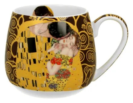 Klimt A Csók porcelán bögre díszdobozban 430 ml