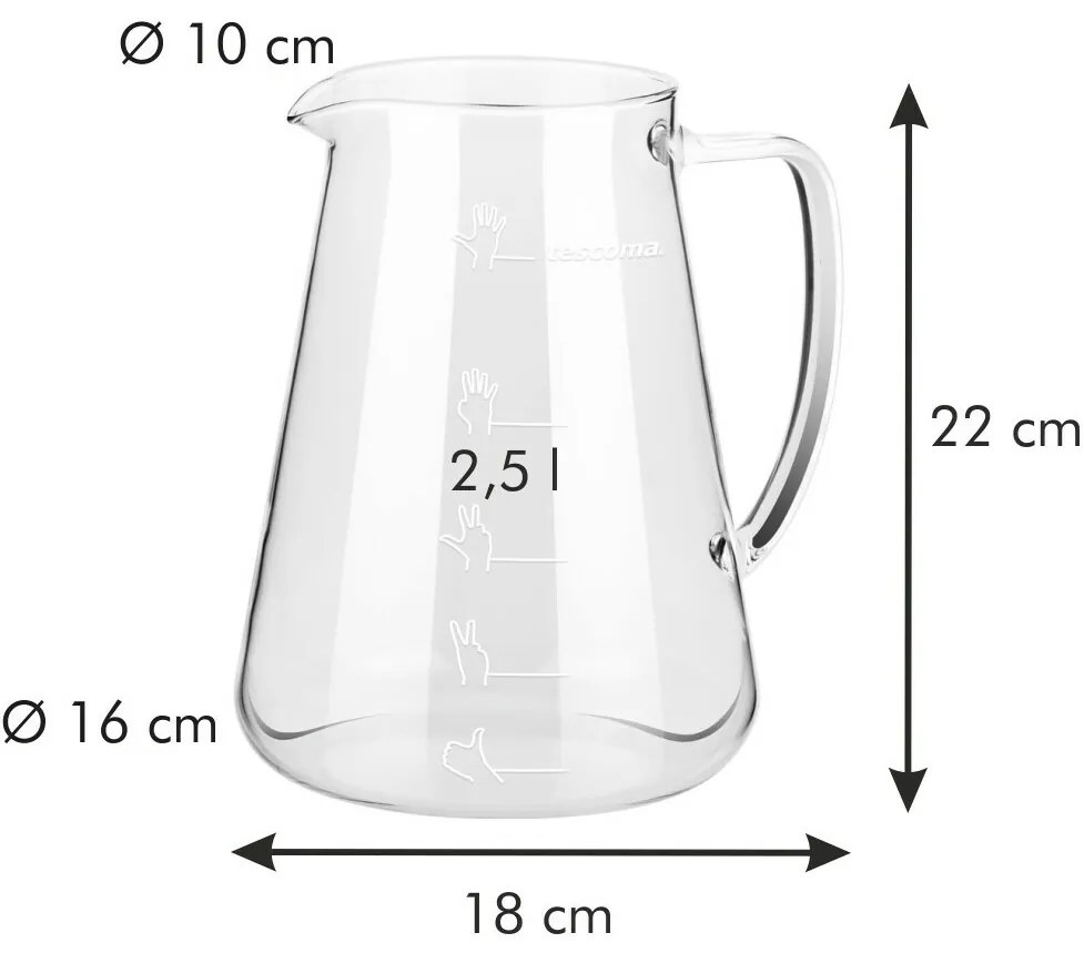 Tescoma Sörös kancsó myBEER, 2,5 l,