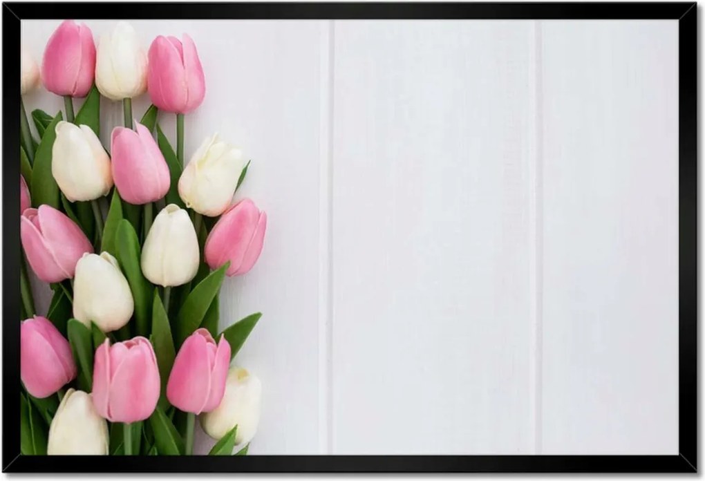 Poszterek keretben 60x40 Finom tulipánok