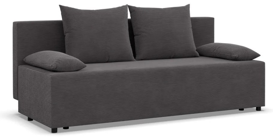 Nobu kanapé, kordbársony, szürke