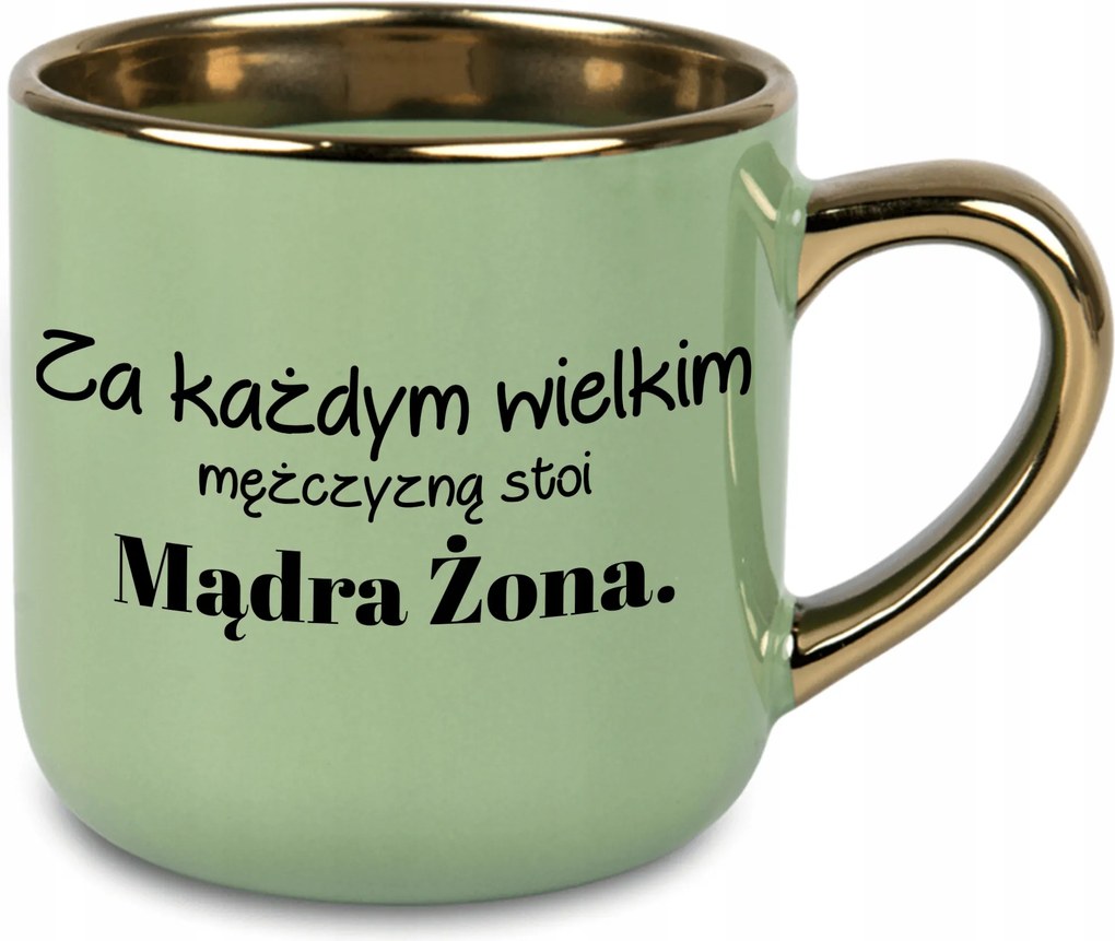 Bögre Nagy Zöld Okos Feleség Ajándék Feleségnek Valentin-nap Évfordulóra