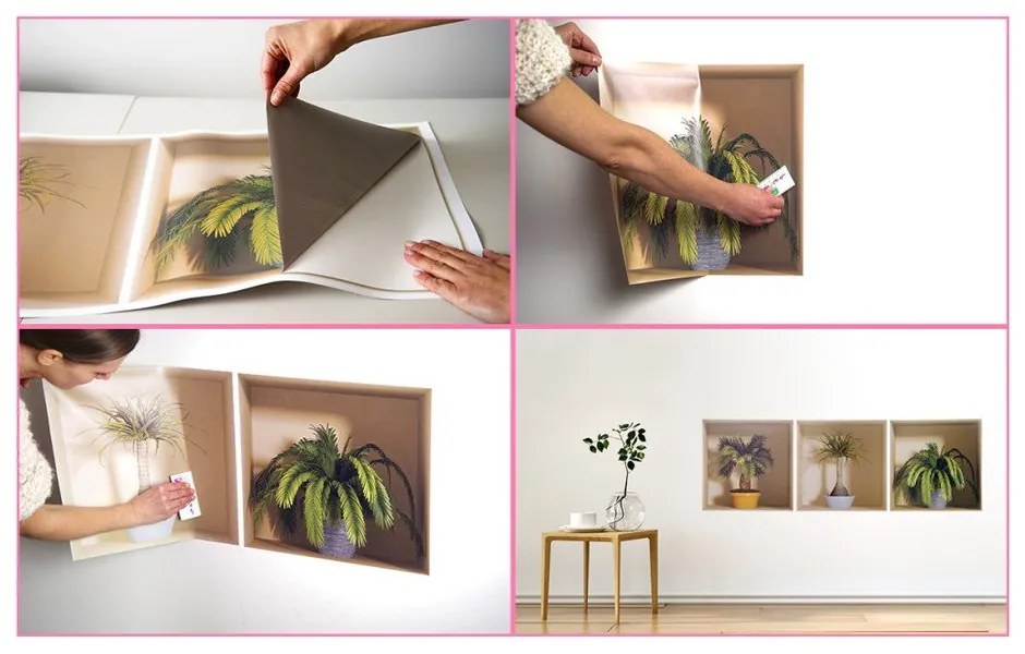 Buddha Statue 3D hatású öntapadós matrica - Ambiance