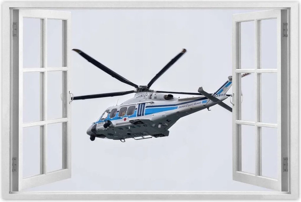 Poszterek 120x80 Japán helikopter