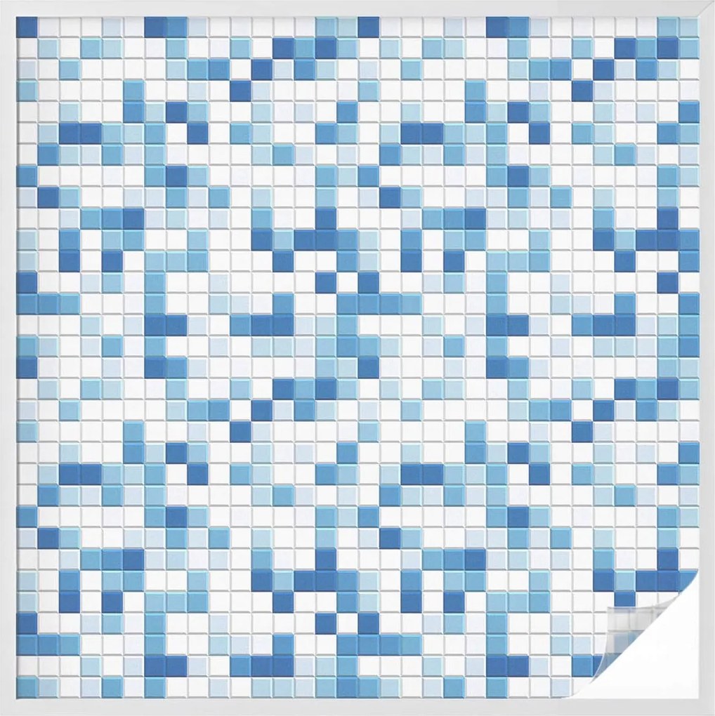 Tejfólia Ablaküvegekhez Öntapadós Adatvédelem Csempe játék 100x100