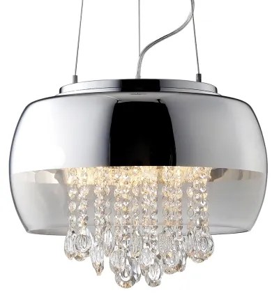 LED Csillár zsinóron LUNA 1xE14/40W/230V