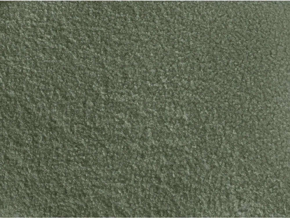 Zöld forgó buklé fotel Elina – Bobochic Paris