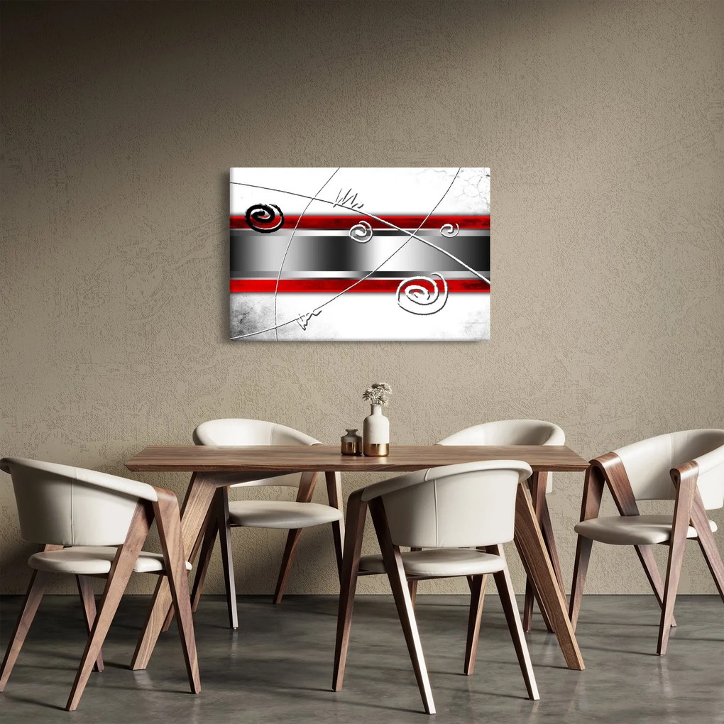 Absztrakt kép (90x60 cm)