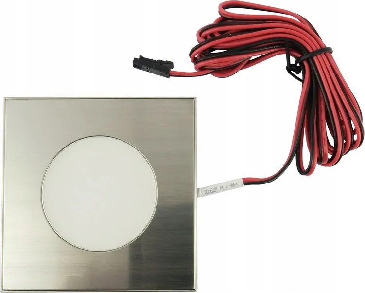 LDK3 Lámpatest Led 3W Inox Pr. Szerelés