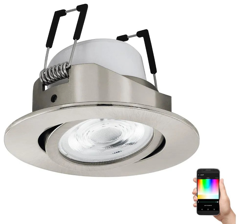Eglo 99672 - LED RGBW Dimmelhető fügesztett mennyezeti lámpa SALICETO-Z LED/5W/230V