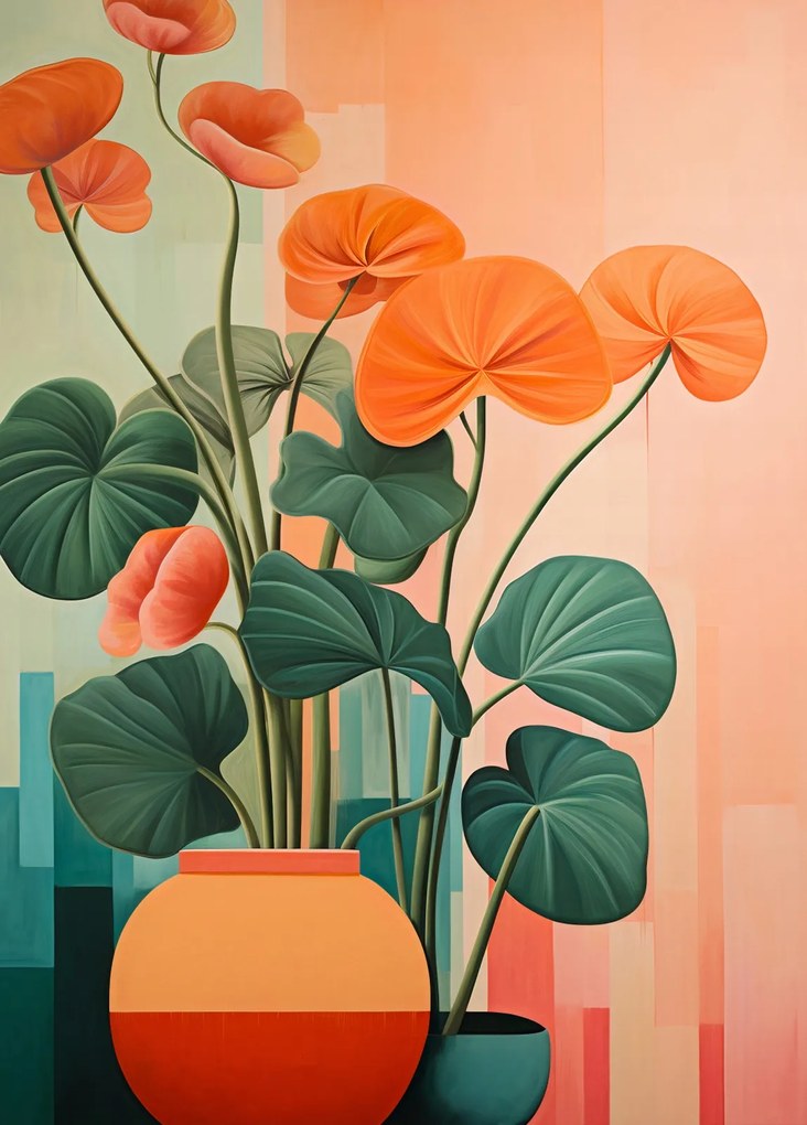 Poszter 39,5x55cm Virágos harmónia