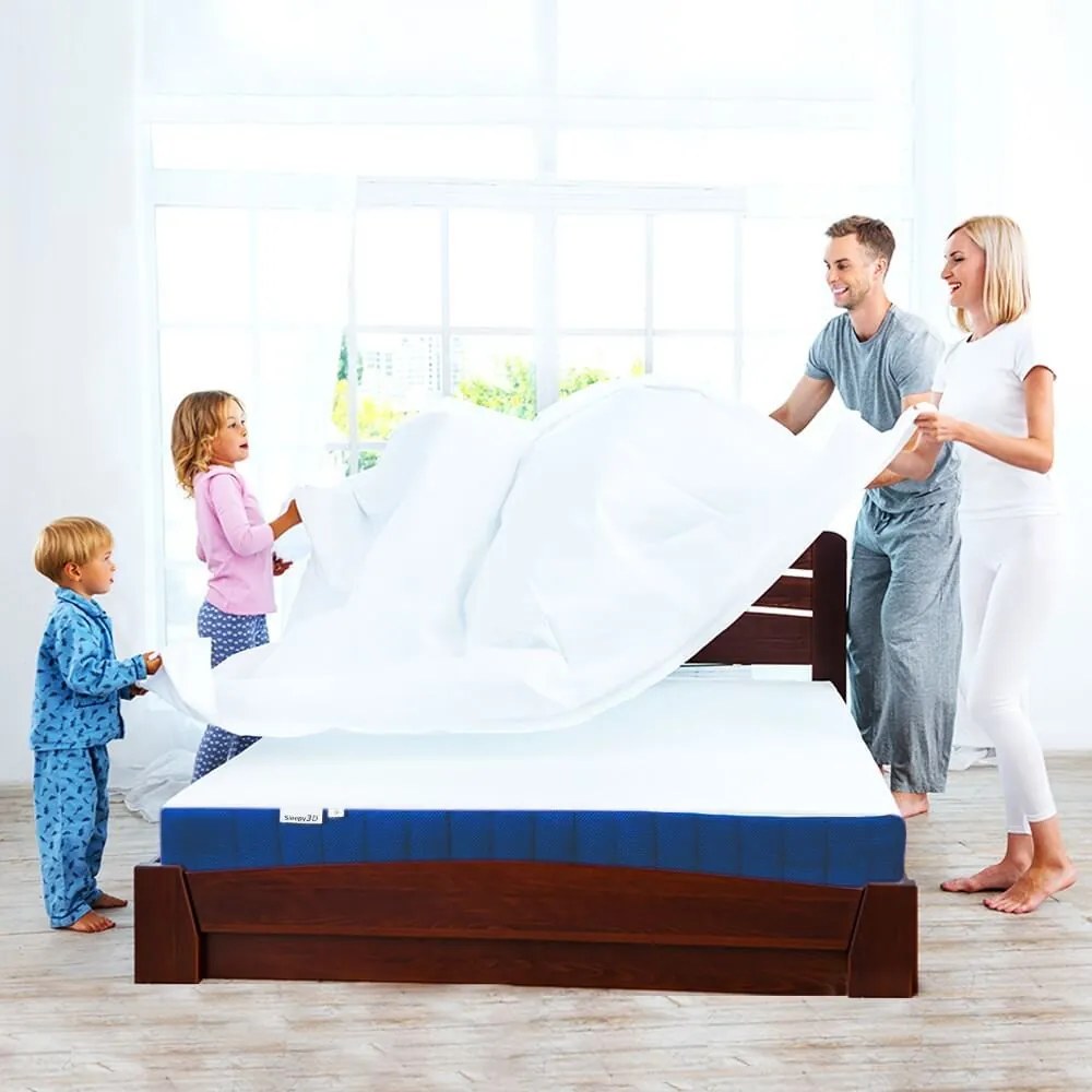 Sleepy 3D Ocean 25 cm magas luxus matrac / félkemény / 200x200 cm