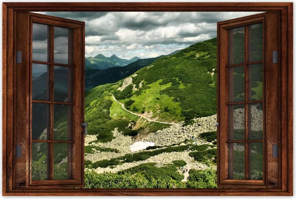 Poszterek 90x60 Tátra Lengyel hegyek Kilátás