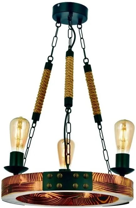 Alara Yanık gyertyánfa függőlámpa