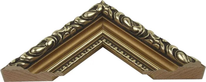 Milánó képkeret, arany, 13 x 18 cm