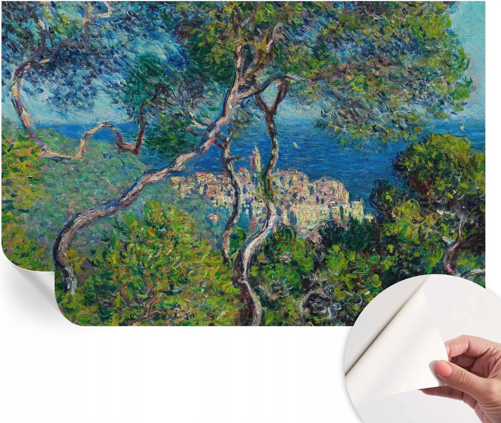 Öntapadós tapéta 3D fali furnér Mediterrán kilátások 104x70 cm