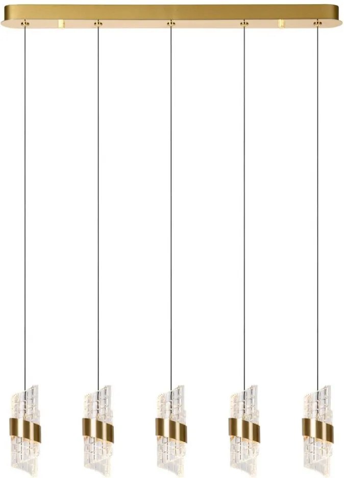Lucide KLIGANDE 13496/35/02 Függőlámpa 5x7w/led 2700k 720lm ip20