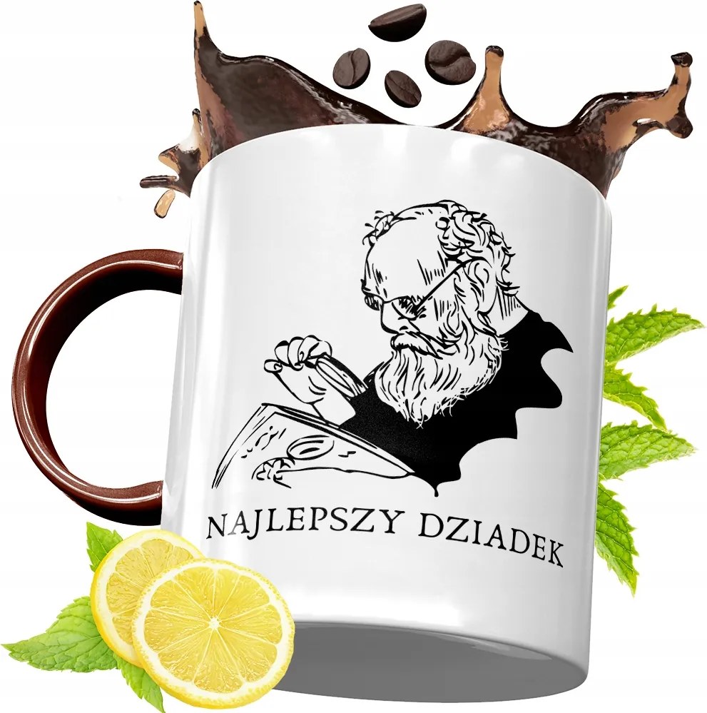 Bordó Bögre Nagypapának Születésnapra Ajándék fényképes nyomattal