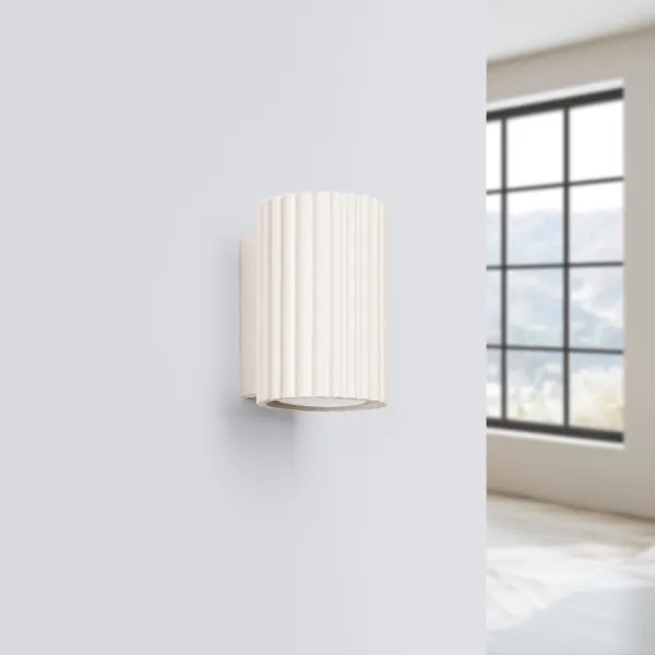 Sollux SL.1652 - Fali lámpa KARBON 1xGU10/10W/230V krémes