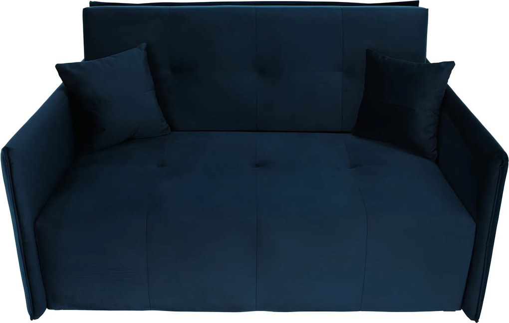 Kinyitható 3-as ülés, párizsi kék szövet Riviera, ALANA