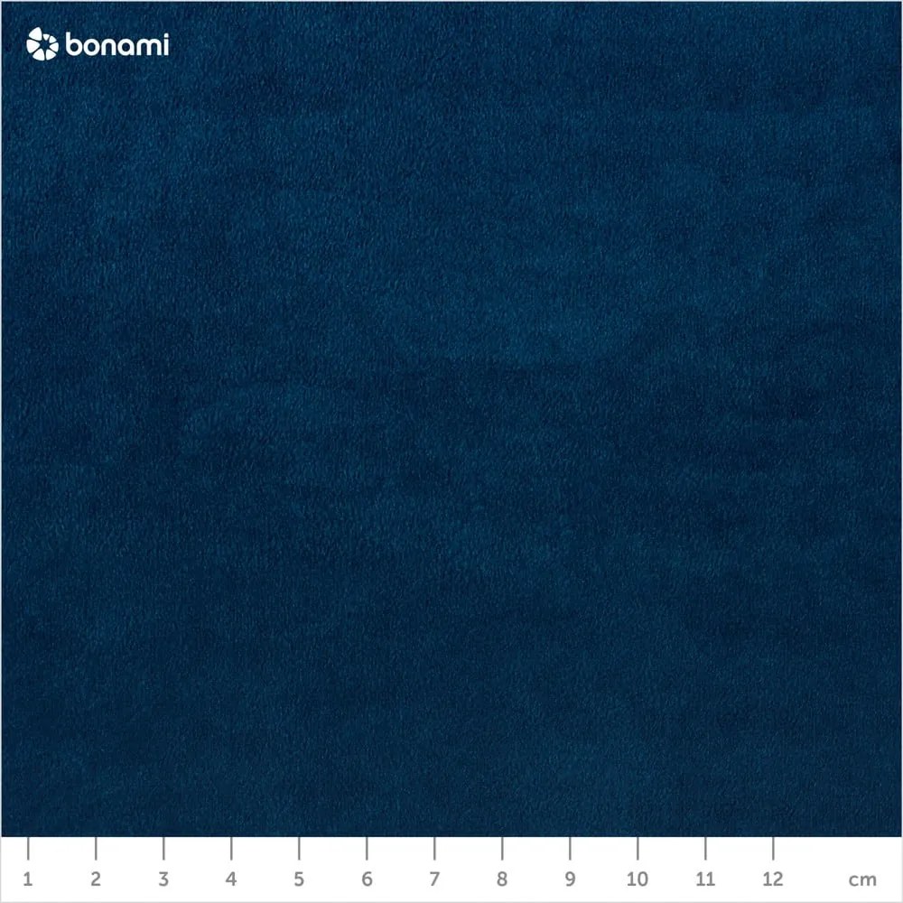 Sötétkék ágyneműtartós boxspring ágy 180x200 cm Flip – Ropez