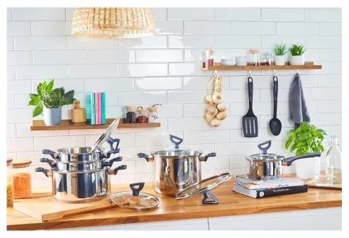 Tefal DAILY COOK 10 részes rozsdamentes edénykészlet