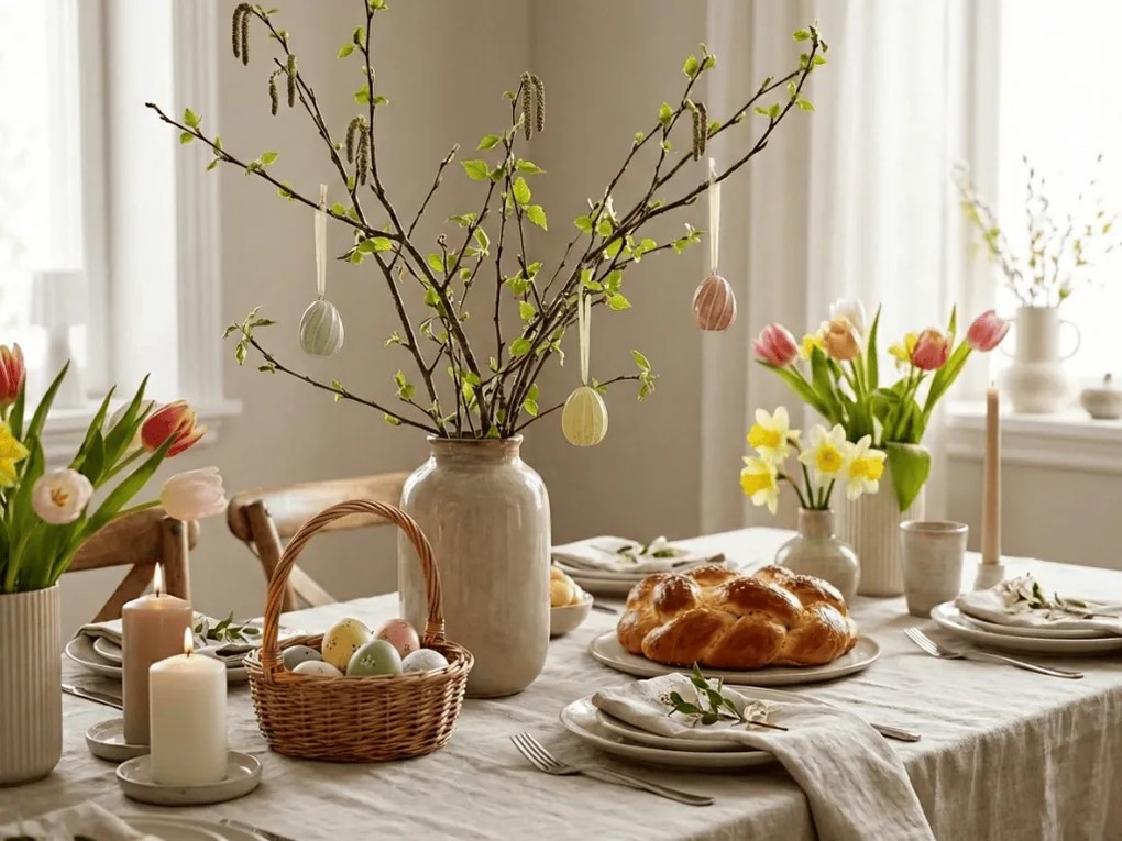 Függesztett porcelán tojás PASTELLA - több színben Termék színe: Rózsaszín