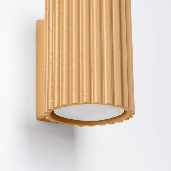 Sollux SL.1650 - Fali lámpa KARBON 1xGU10/10W/230V arany