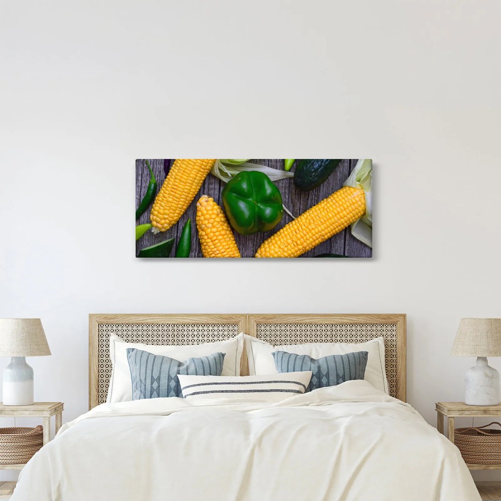Zöldség képe (120x50 cm)