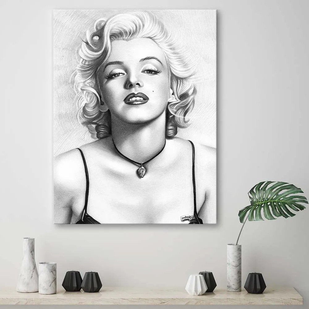 Gario Vászonkép Marilyn Monroe portréja Méret: 80 x 120 cm