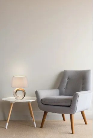 Globo 21641T Asztali lámpa kerámia,,textil szürke, LxBxH:300x200x415 . 1xE27 40W 230V