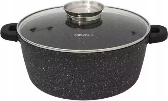 26 Cm-es Kerek Fazék Fedővel Greblon Esela 2128