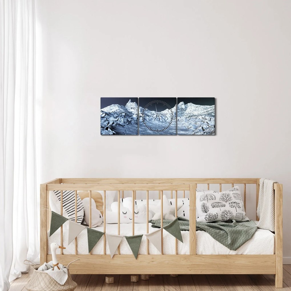 A világűr képe (órával) (90x30 cm)