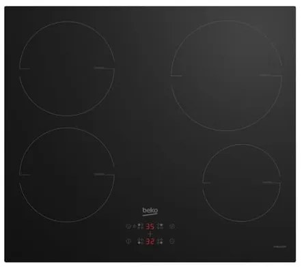 Főzőlap Beko fekete 58x51 cm HII64400MT