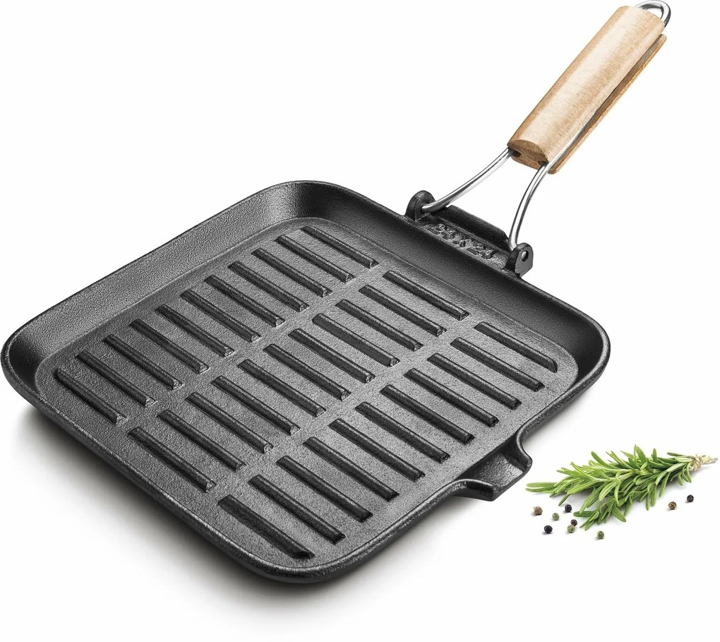 Lamart LT1065 Iron grill serpenyő 23,5 cm