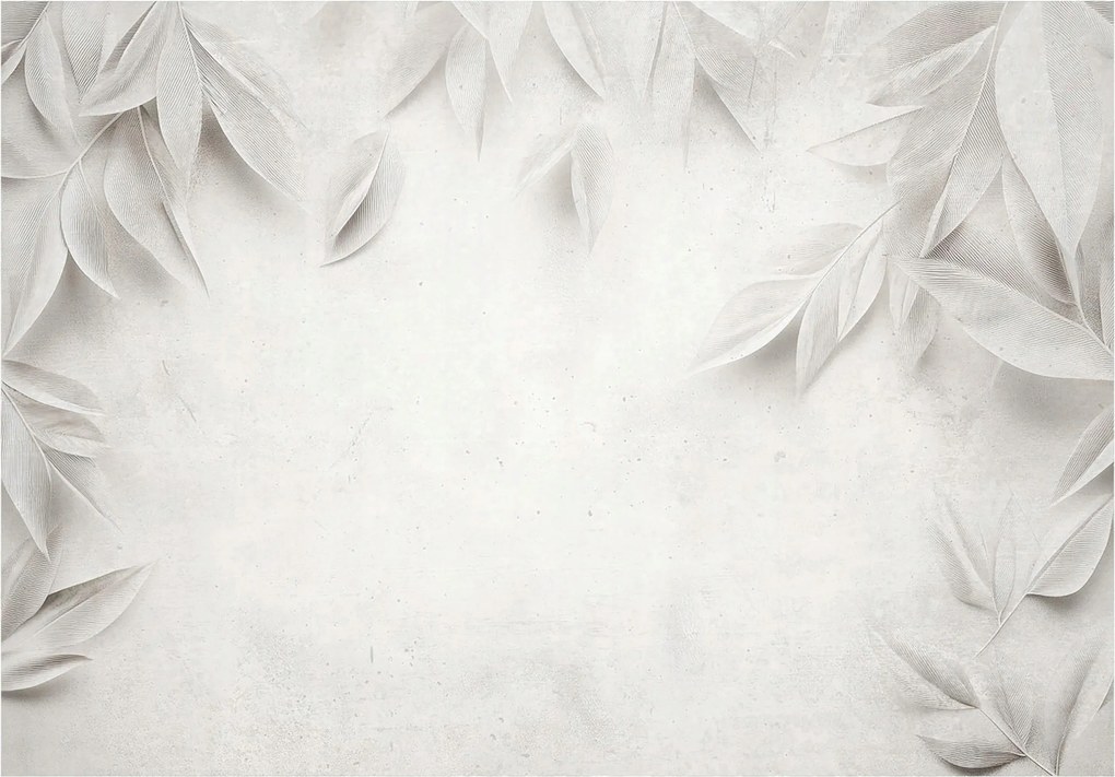 Fotótapéta Levelek A Flizelinen A Hálószoba Nappalijába fotótapéta a falra