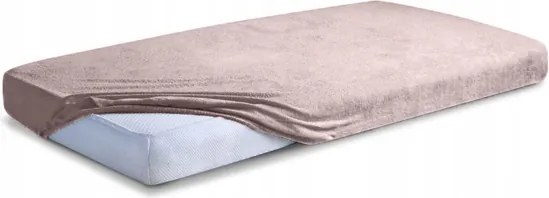 Frotte Classic gumis lepedő 180x190, 180x200x20 pink_12 Matex