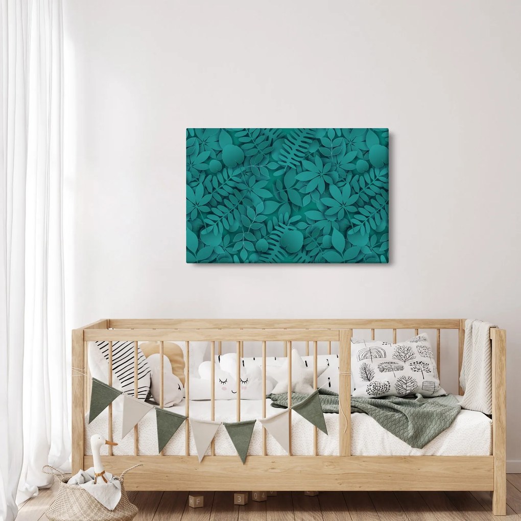 A levelek képe (90x60 cm)
