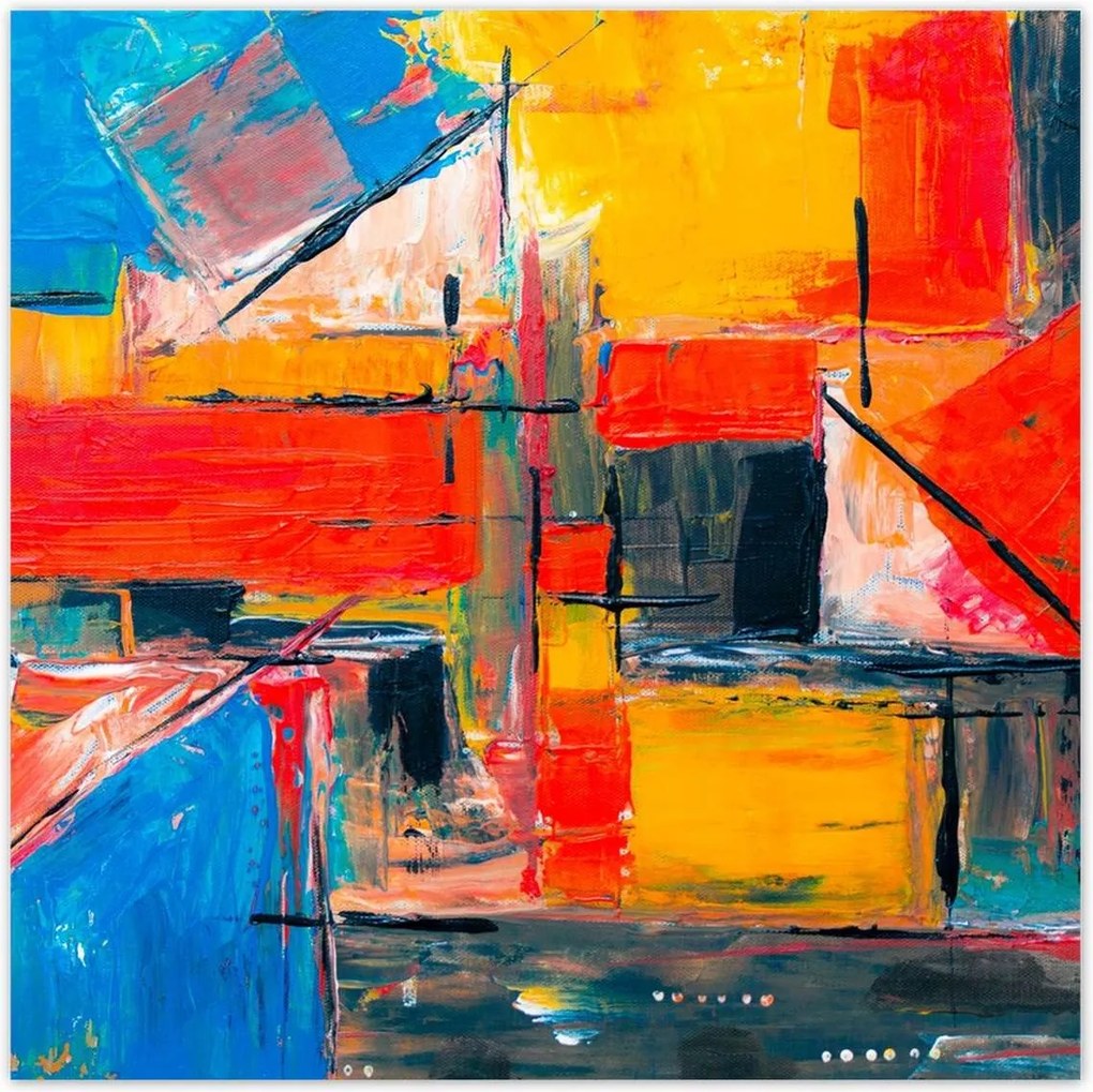 Poszterek 140x140 Absztrakt Earl