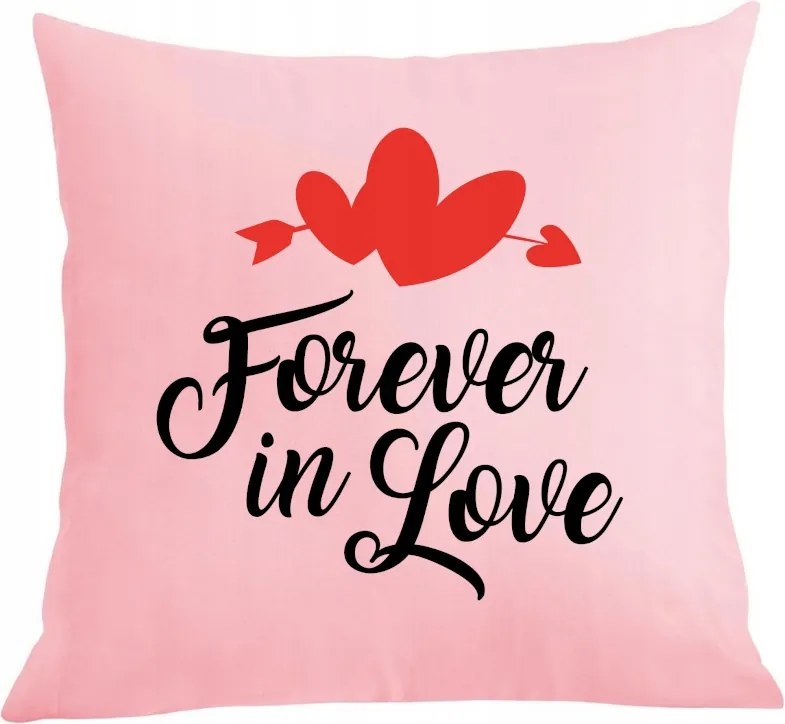 Párna párnahuzat nyomtatás Szerelem mindörökké