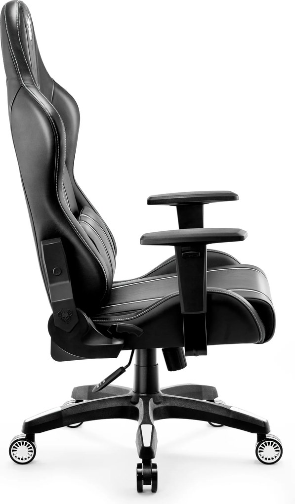 Gamer szék műbőr King Size, fekete-fehér: Diablo X-One 2.0